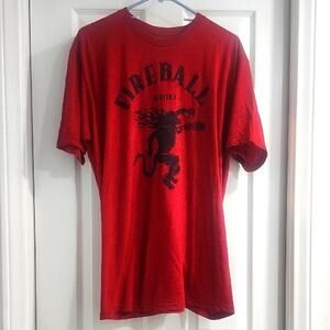 Red Graphic Tee for Men